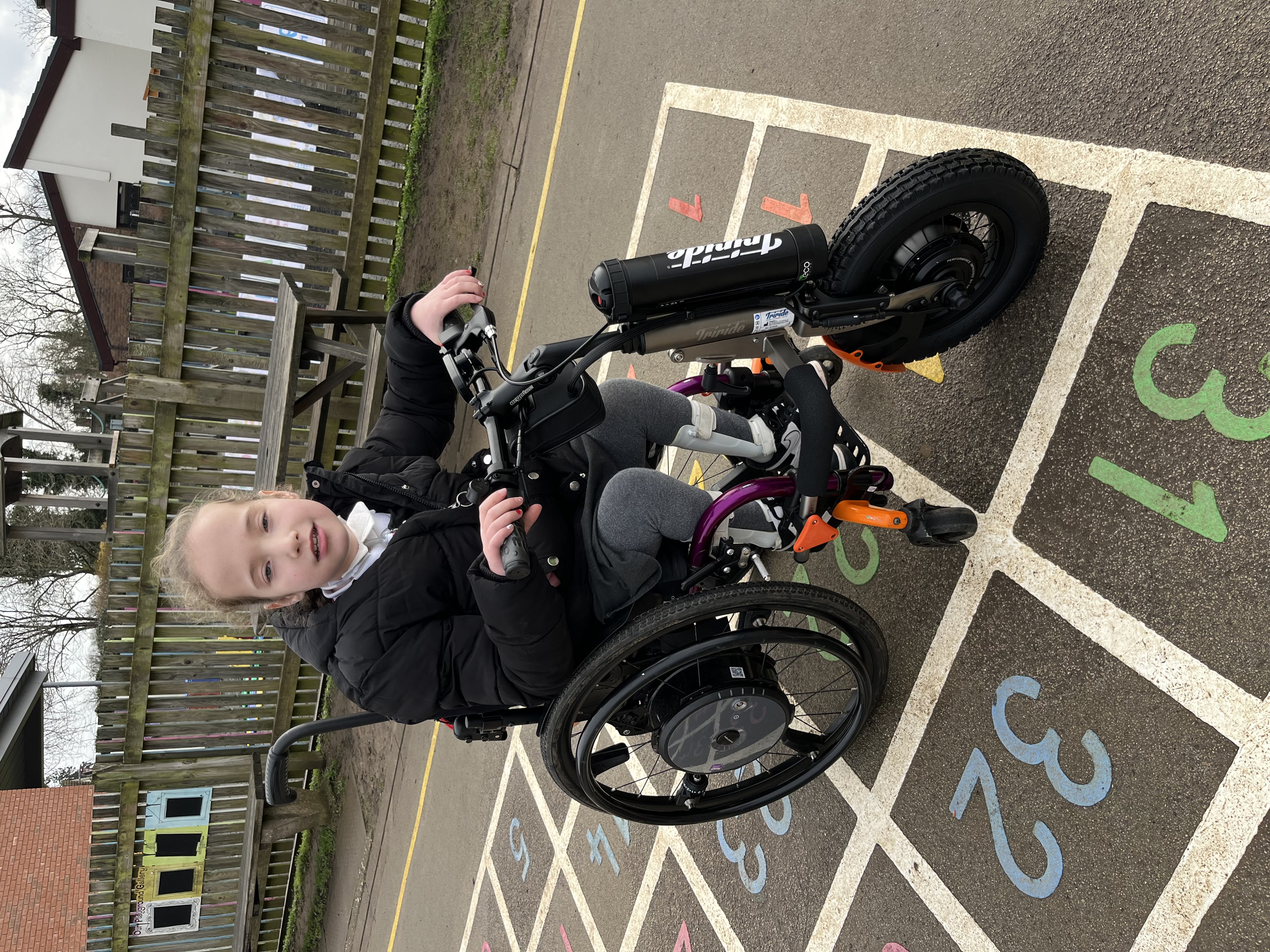INDEPENDENCE FOR BRAVE DISABLED LEICESTERSHIRE GIRL. Image