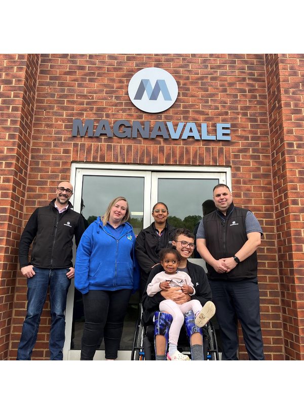 Magnavale Ltd gives new hope to disabled dancer. Image